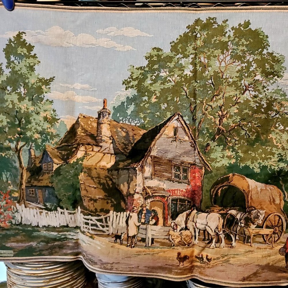 Beautiful Rural Countryside Tapestry  30 x 47